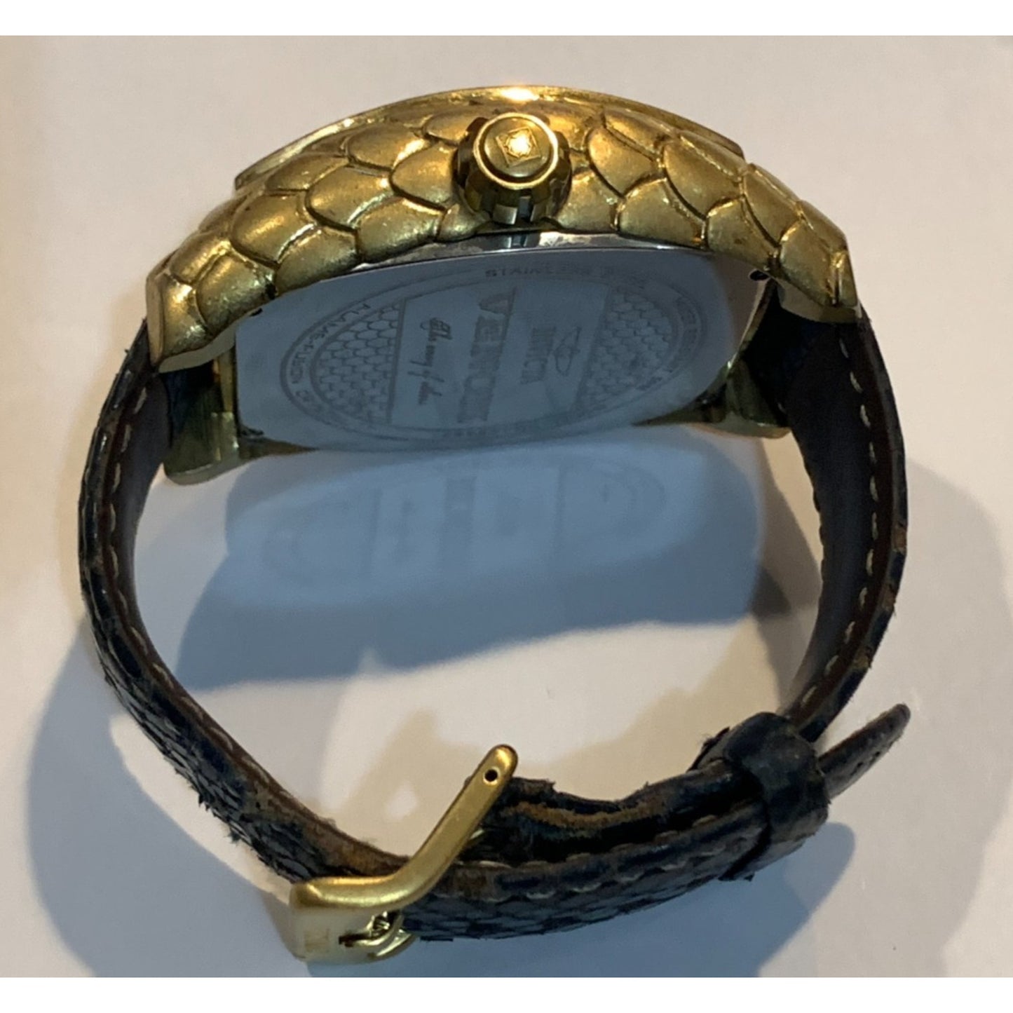 Invicta Venom Cobra Swiss Movement Quartz 28497 Mens Leather