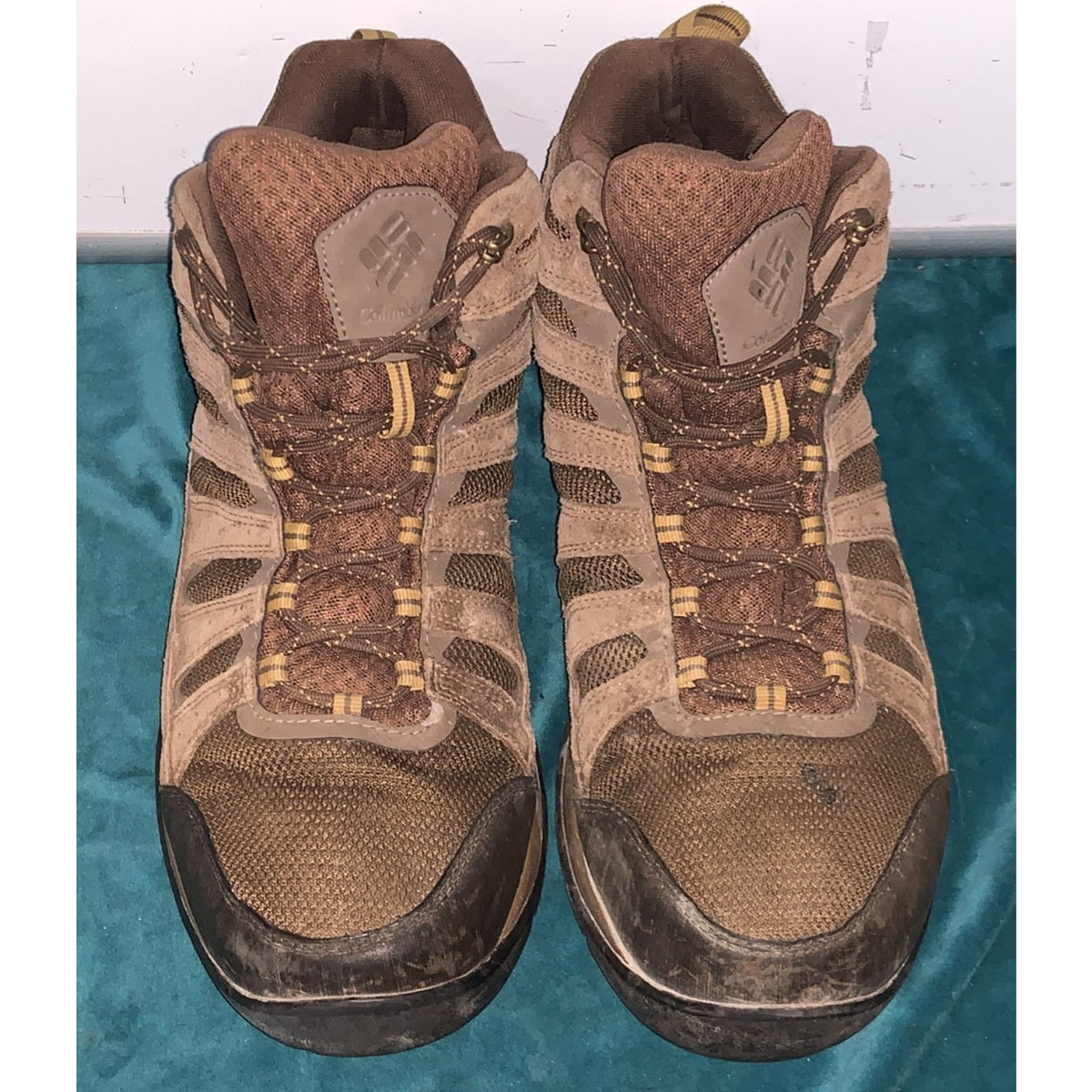 COLUMBIA Redmond Mid Waterproof Hiking Sztrtgg Size 14