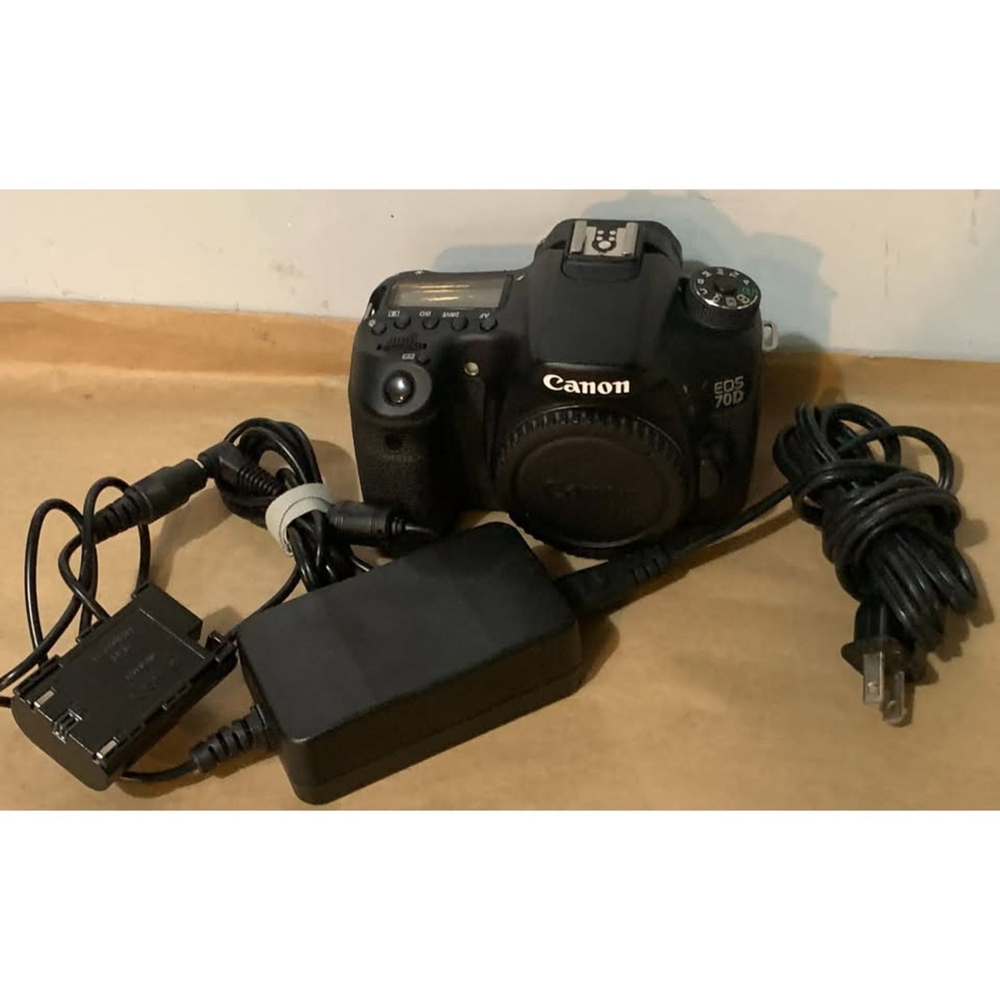 Canon EOS 70D Digital SLR Camera - Body And A/C Adapter