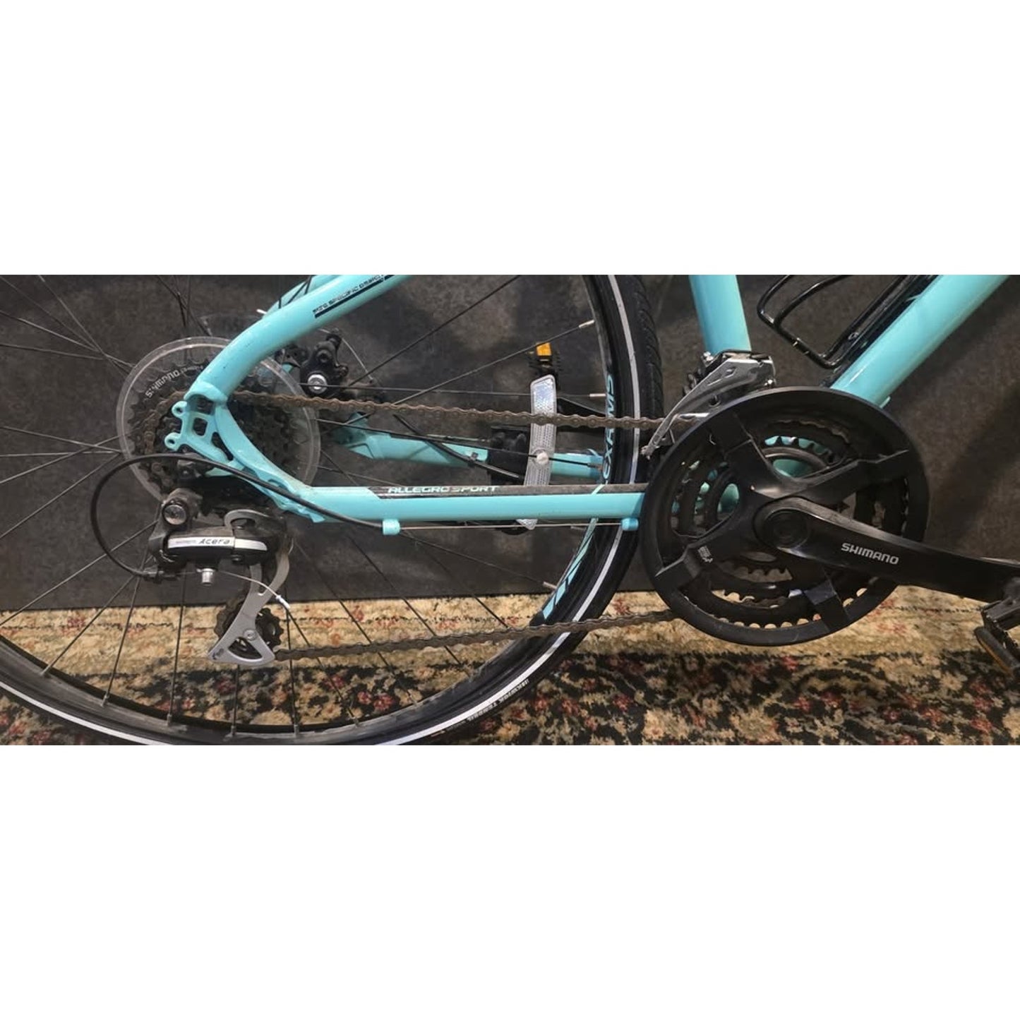 Jamis Allegro Sport Mountian Bike / 700CM Wheels / 14" Frame / 21-Speed /