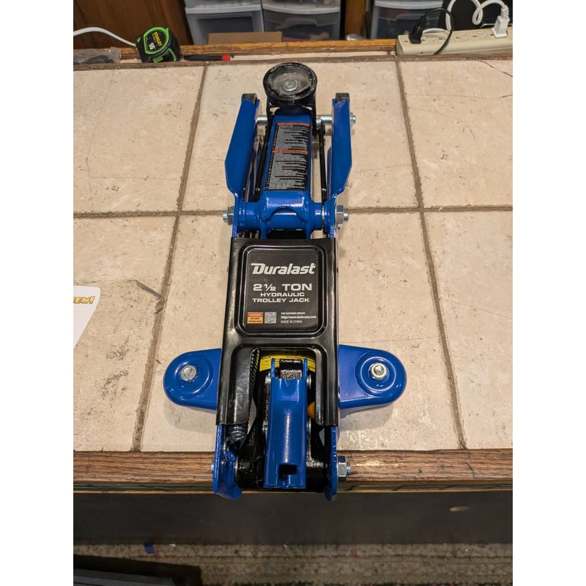 Duralast 2-1/2 Ton Hydraulic Jack & Stand Kit / T82454S