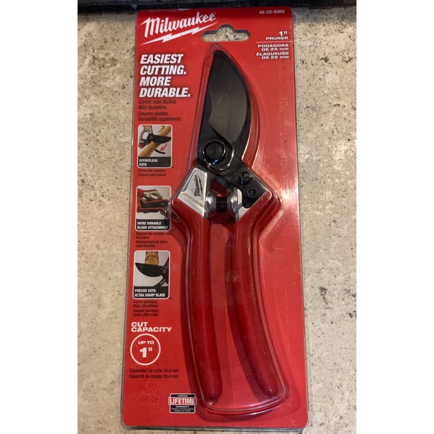 Milwaukee 48-22-9365 1" Pruner 1" Cut Capacity (2728) New