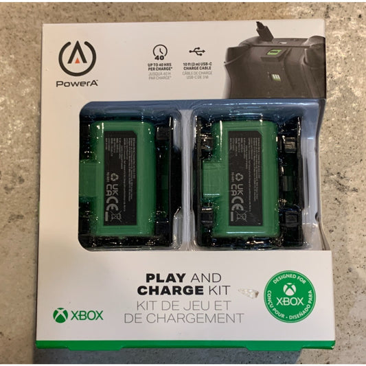 NEW PowerA Play and Charge Kit for Xbox Series X|S