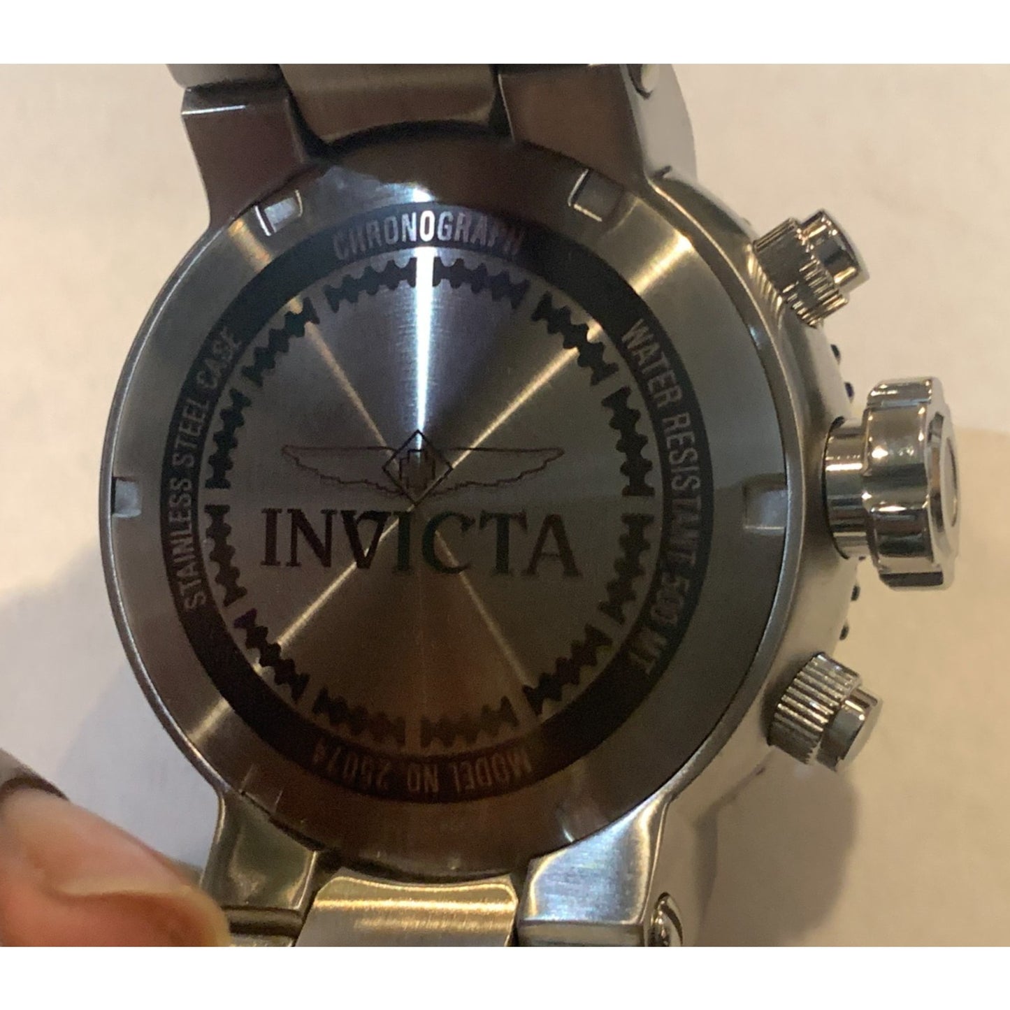 Invicta Men's 'Pro Diver' Quartz Stainless Steel Casual Watch 25074