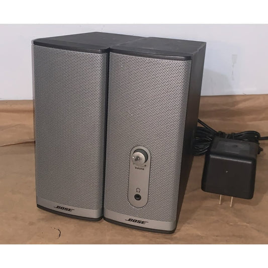 Bose Companion 2 Series II Multimedia Speaker System - Graphite - TESTED Works