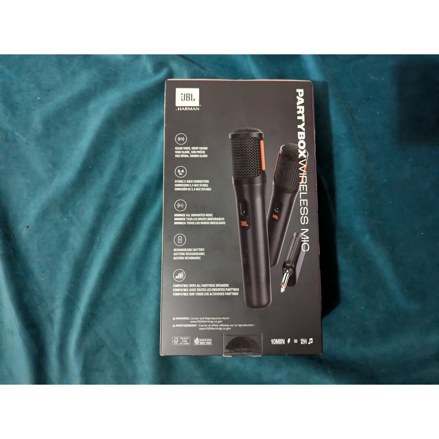 JBL PartyBox 2X Digital Wireless Microphones