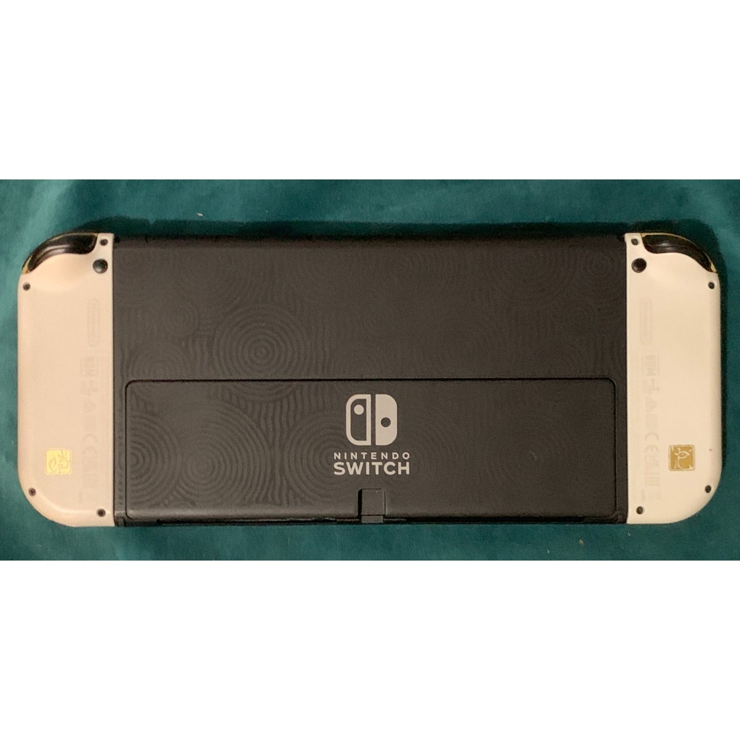 Nintendo Switch OLED Zelda Bundle L&R Joycon w/ Dock, Case, Cords