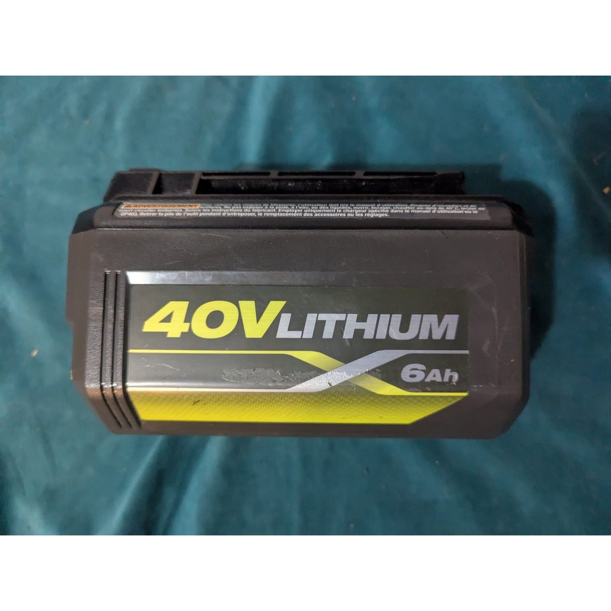 Genuine OEM Ryobi Lithium HP High Performance 6Ah Battery OP40602