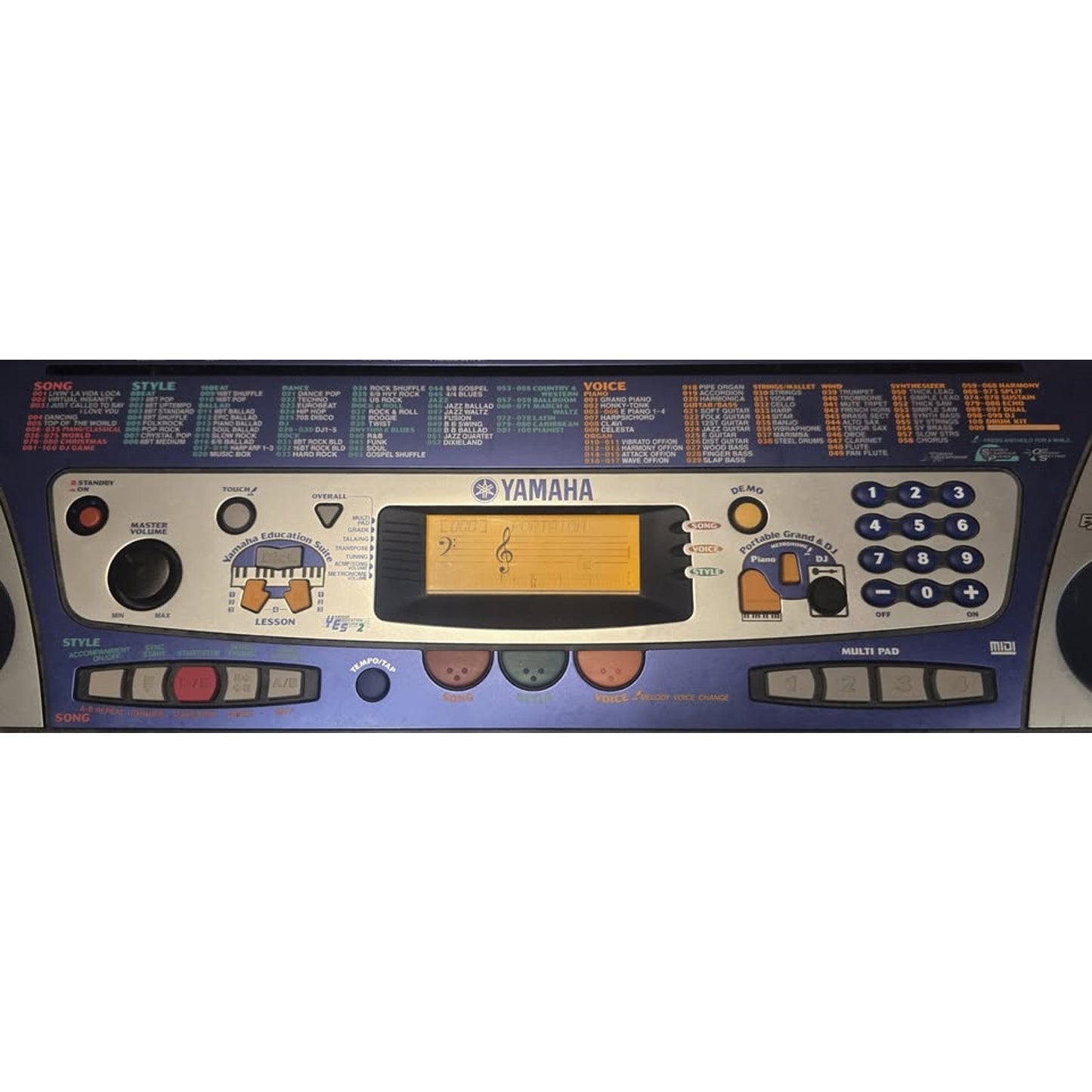 Yamaha 61-Key Electric Keyboard / PSR-260 /