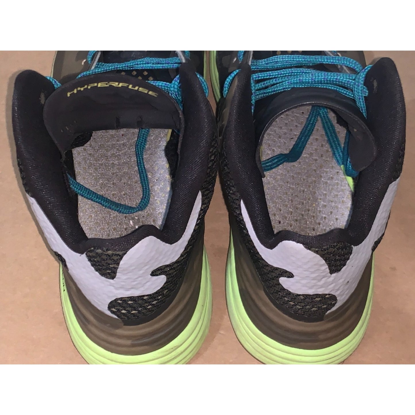 Nike Lunar Hypergamer Grey Camo Neon 2011 Size 10.5 Style 469756-012