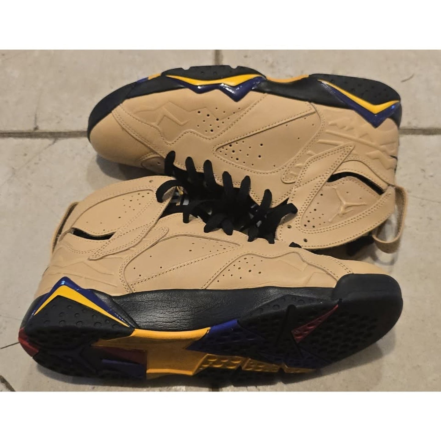 Nike Air Jordan 7 Retro SE Vachetta Tan Black Taxi DZ4729-200 Men's 9.5