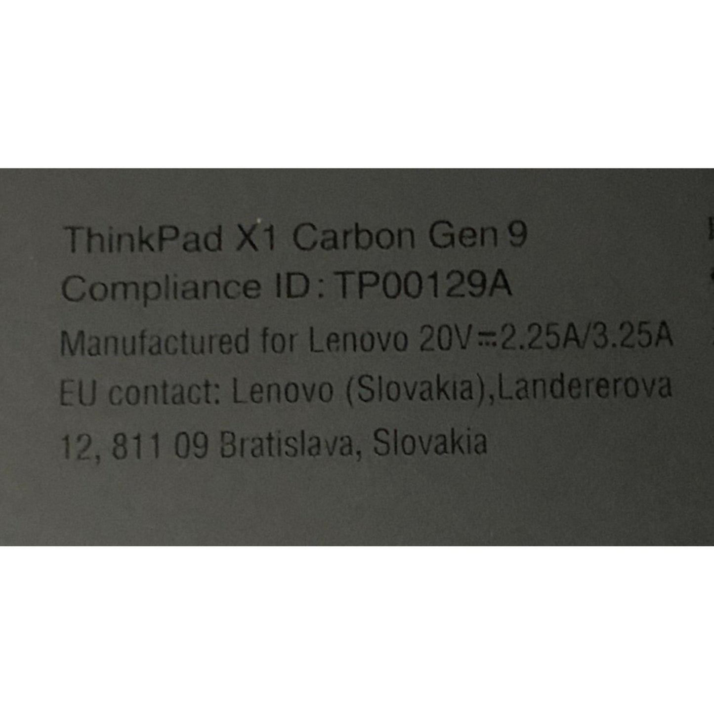 Lenovo ThinkPad X1 Carbon Gen 9, i5-1145G7, 16GB, 1TB SSD, Win 11