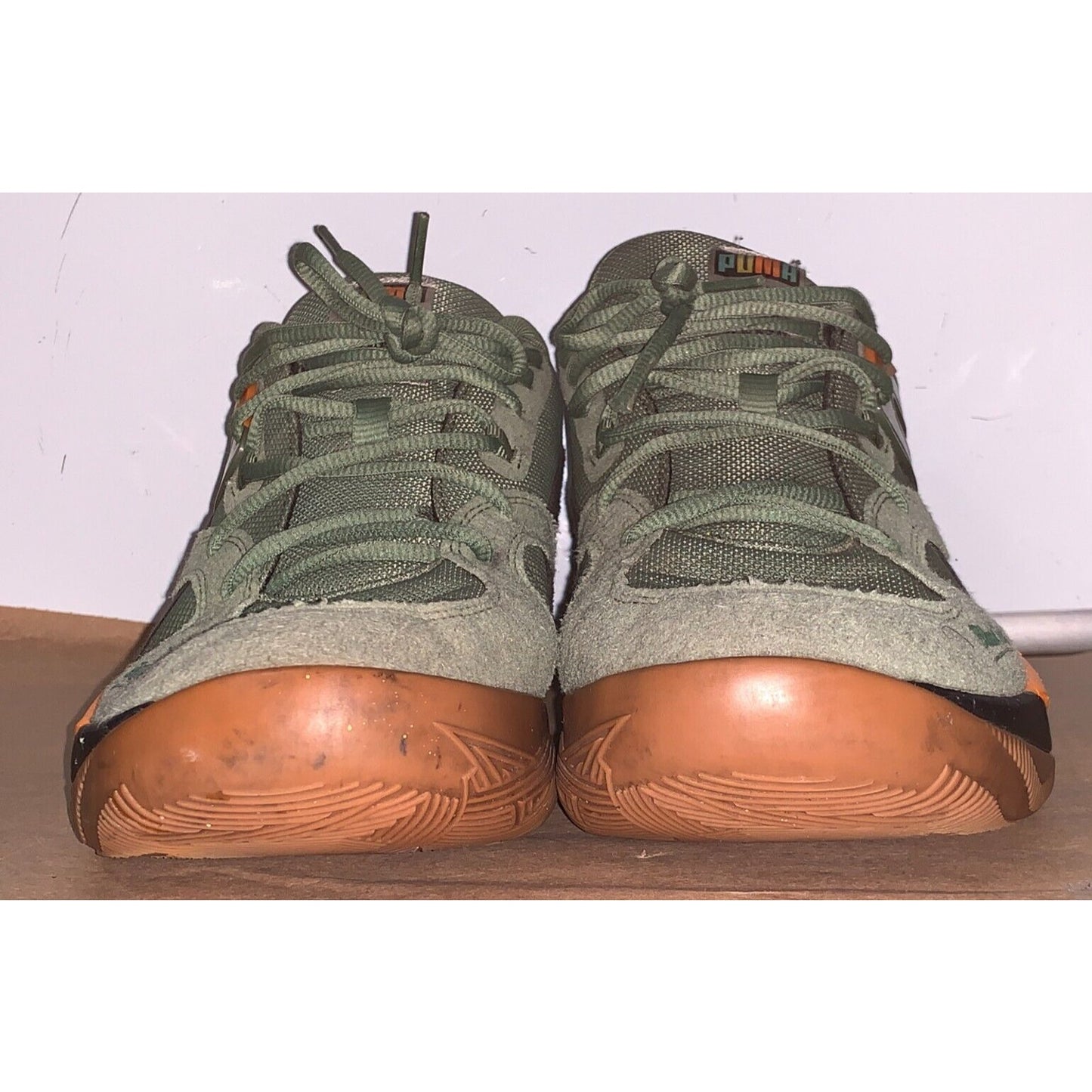 Puma TRC Blaze Court X Black Fives “Dusty Forest” Sample 377583-02 Men’s 11.5