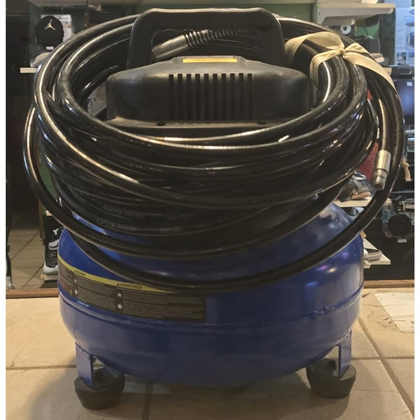 Kobalt 6-Gallon Portable Electric 150 PSI Pancake Air Compressor / 02106410 /