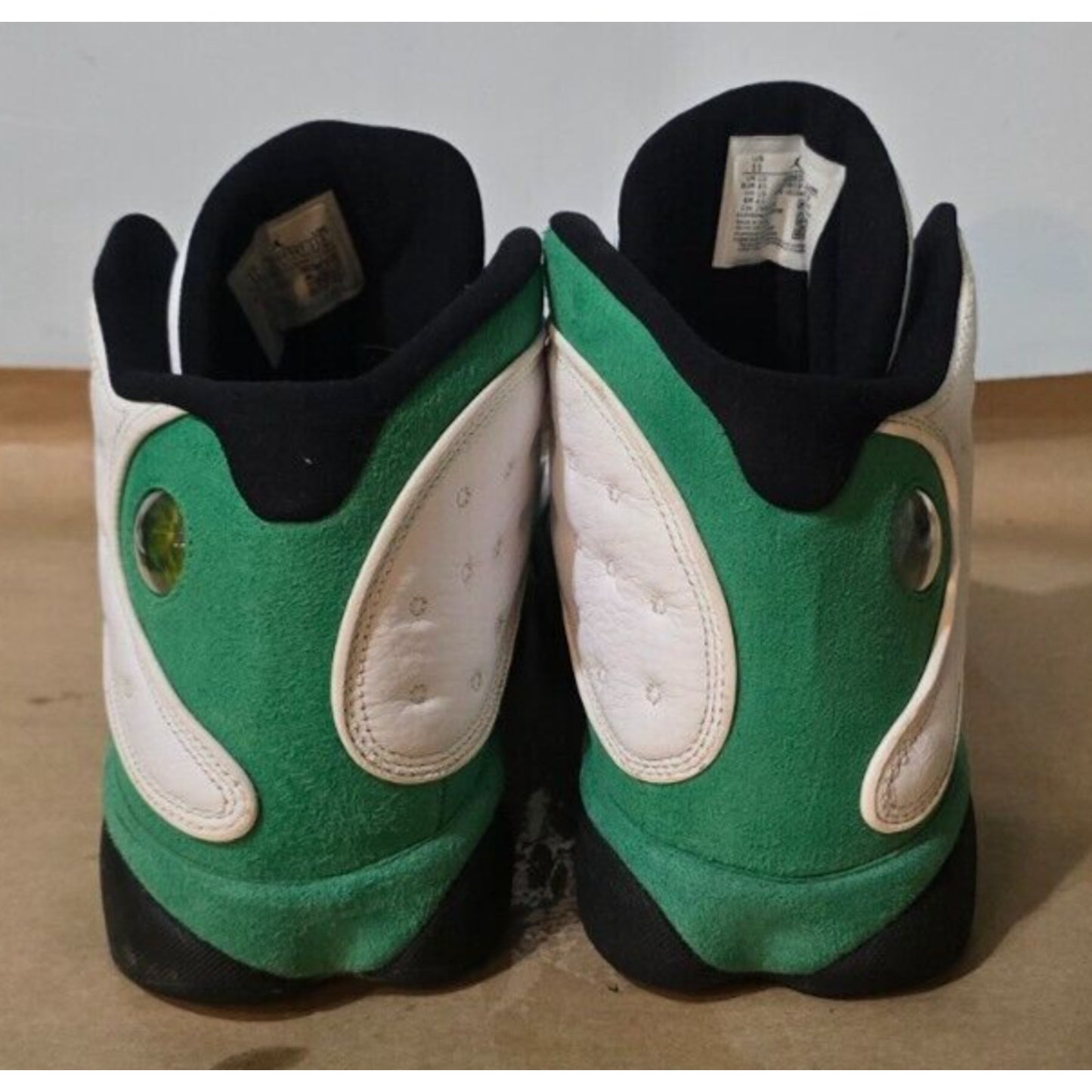 Air Jordan 13 Retro Lucky Green Size 11M DB6537-113 White Black