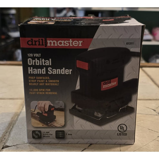 Drillmaster Orbital Hand Sander / 36027-2312 /