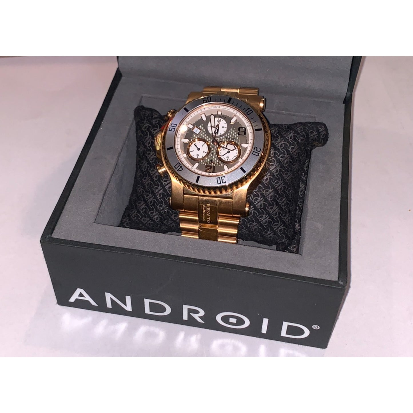 Renato T-Rex Grand Diver Swiss Made Rose Gold Limited 98/125 Men's Watch