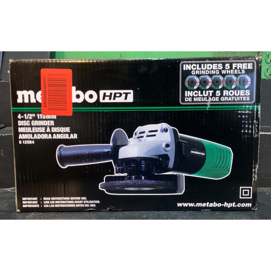 Metabo Hpt 4-1/2 In. 6.2 Amp Disc Grinder