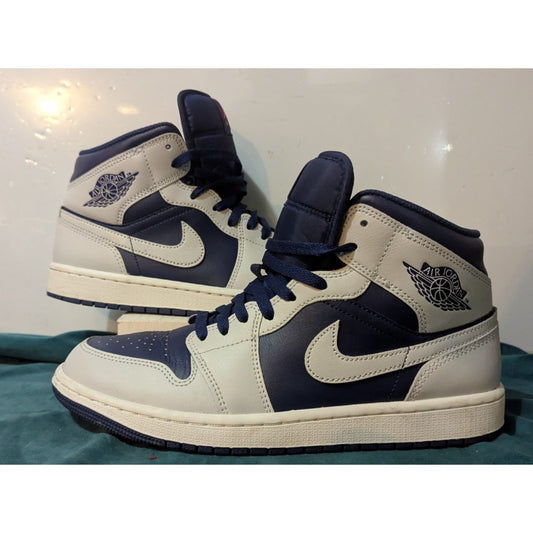 Jordan 1 Mid Blue Void DQ8426-403 Men's Size 9.5
