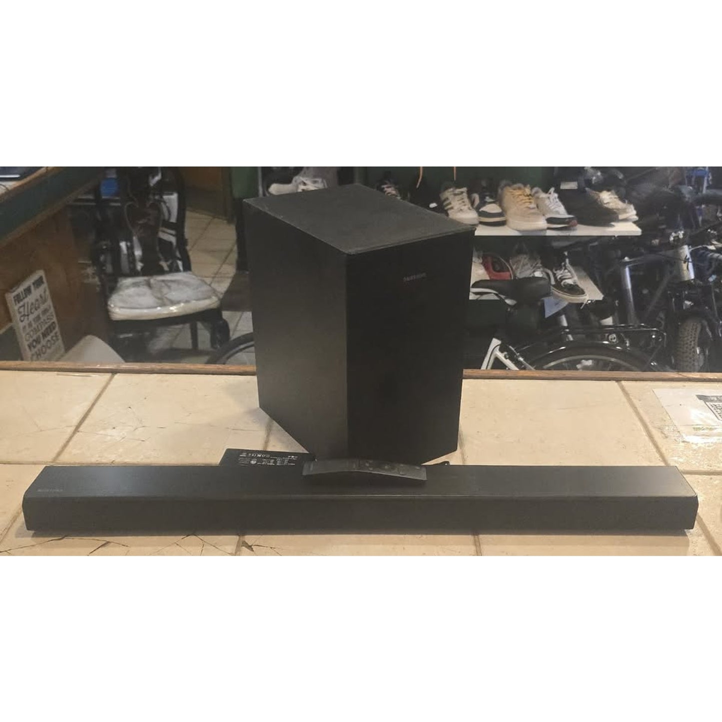 Samsung 290W 2.1Ch Soundbar w/ Wireless Subwoofer / HW-T50M /