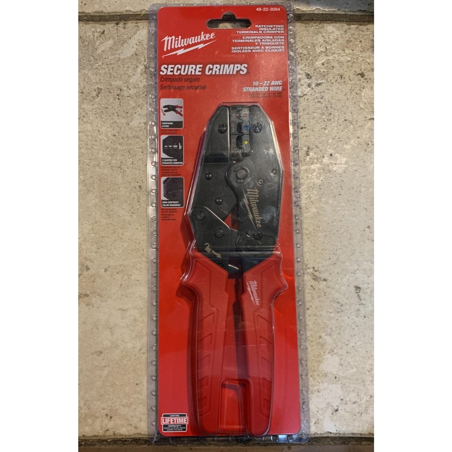 Milwaukee 48-22-8101 Twisted Pair 4 Pc Install Kit Non-Slip Grips NEW
