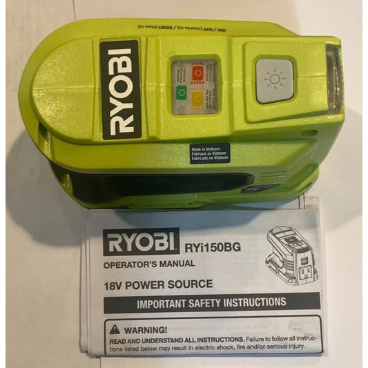 RYOBI RYI150BG ONE+ 18V 150 WATT POWER SOURCE Tool Only