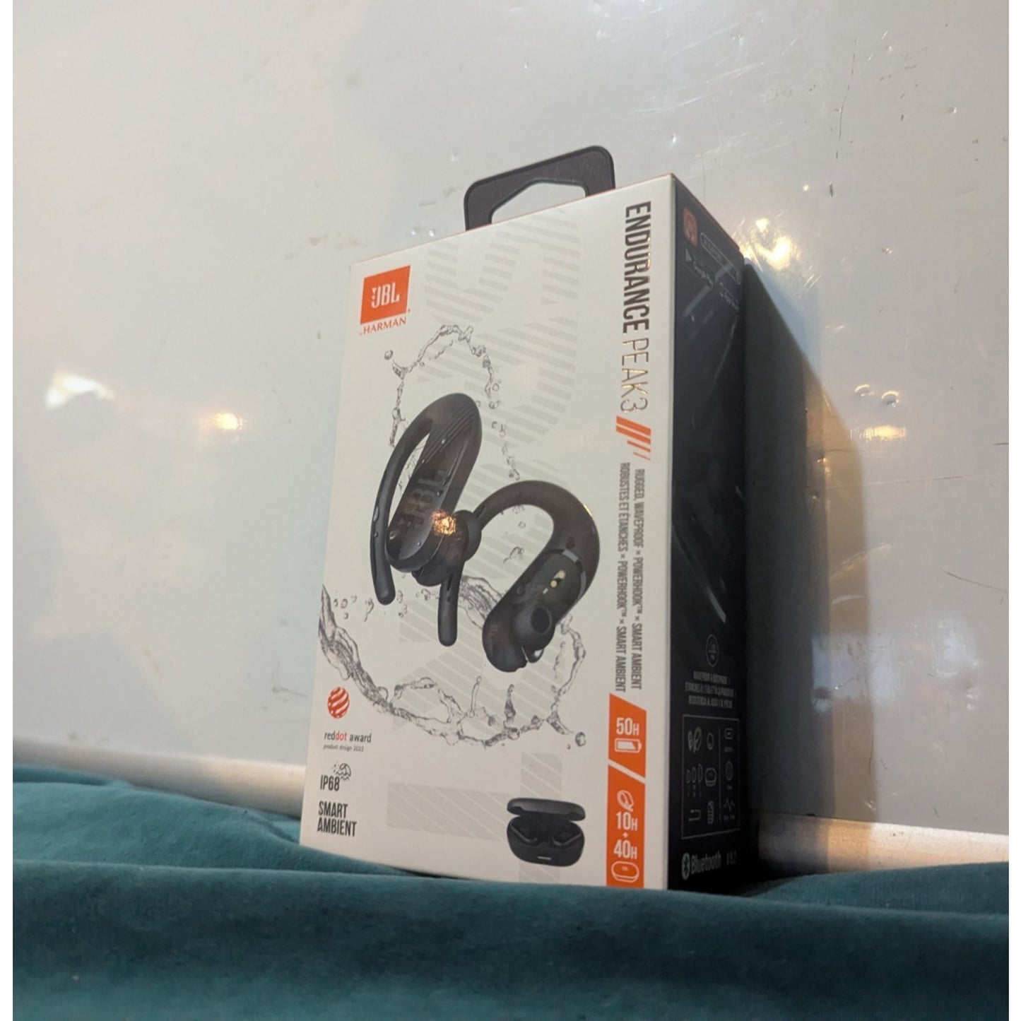 JBL Endurance Peak 3 Wireless Headphones Black