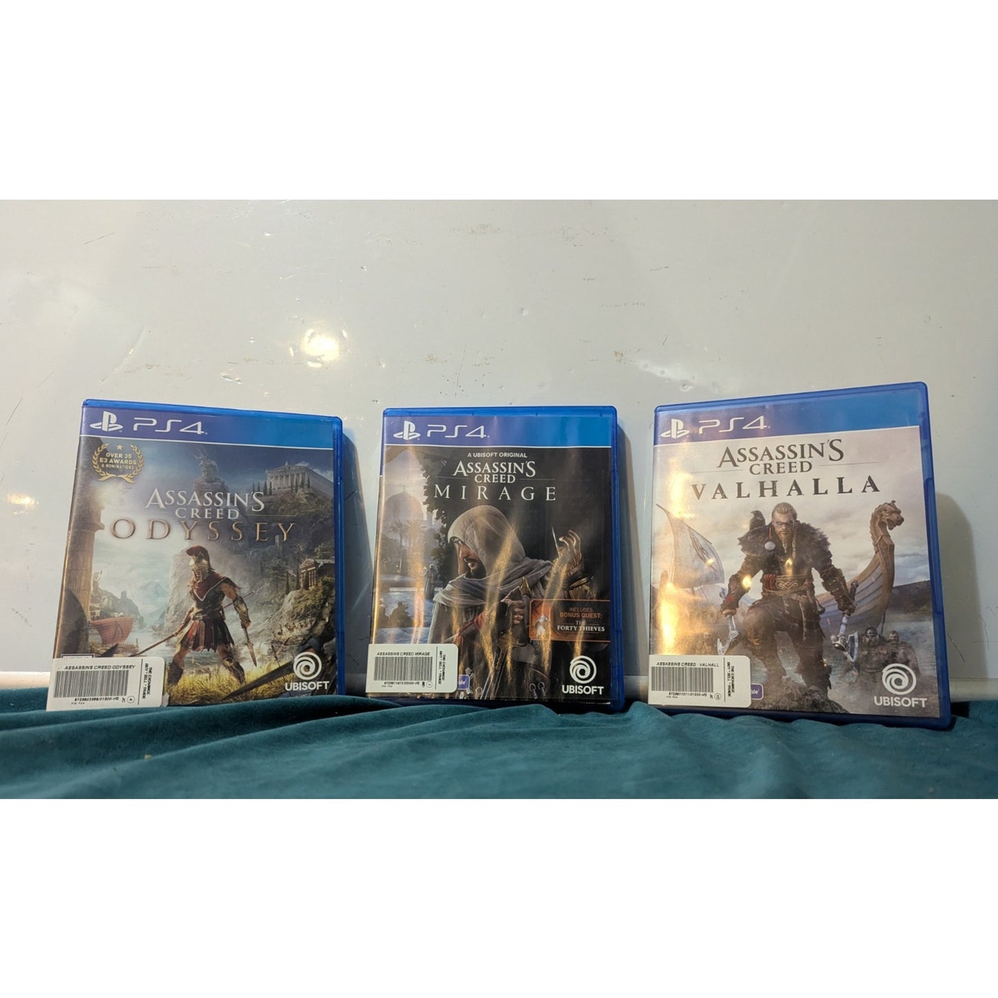 Assassin's Creed Mirage, Valhalla And Odyssey Combo- Sony PlayStation 4