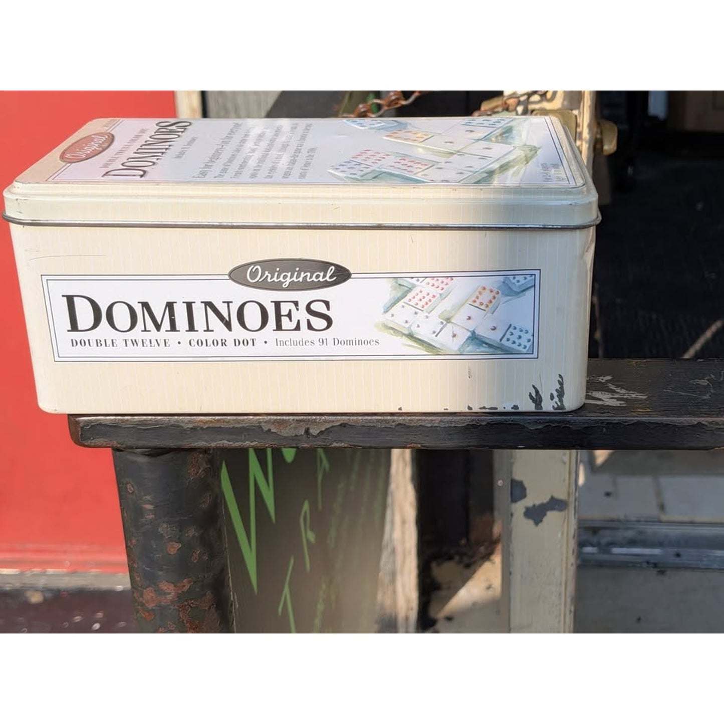 Double Twelve Color Dot Dominoes