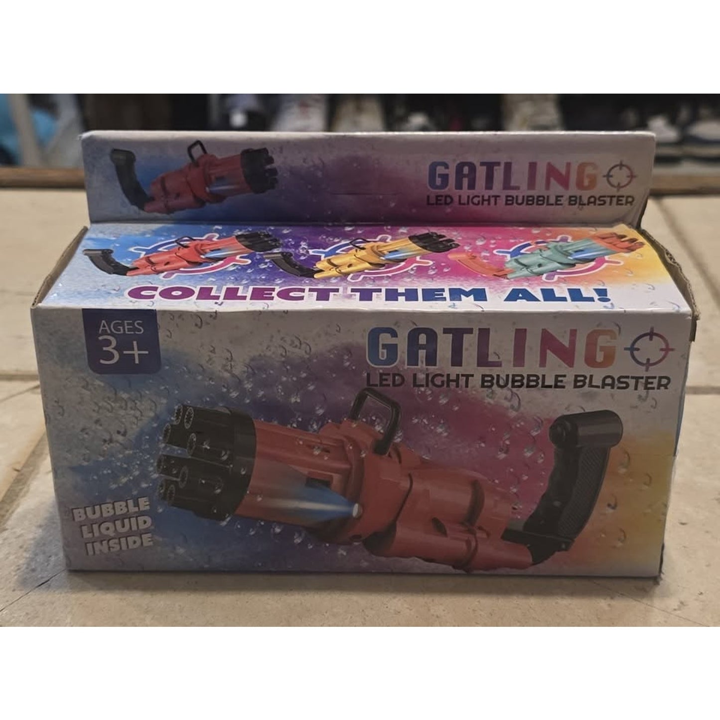 Gatling LED Bubble Blaster