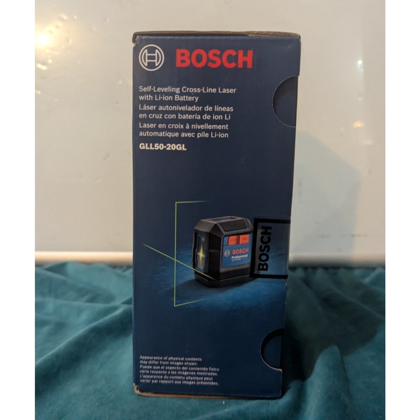 Bosch Rechargeable Self-Leveling Cross-Line Laser Level GLL50-20GL