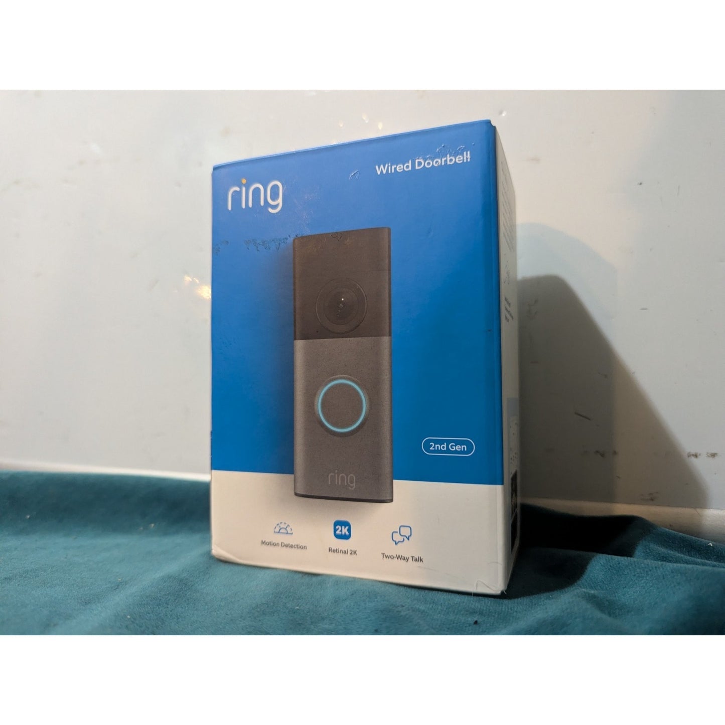 Ring Battery Doorbell 2nd Gen 2k - Speckled Grey