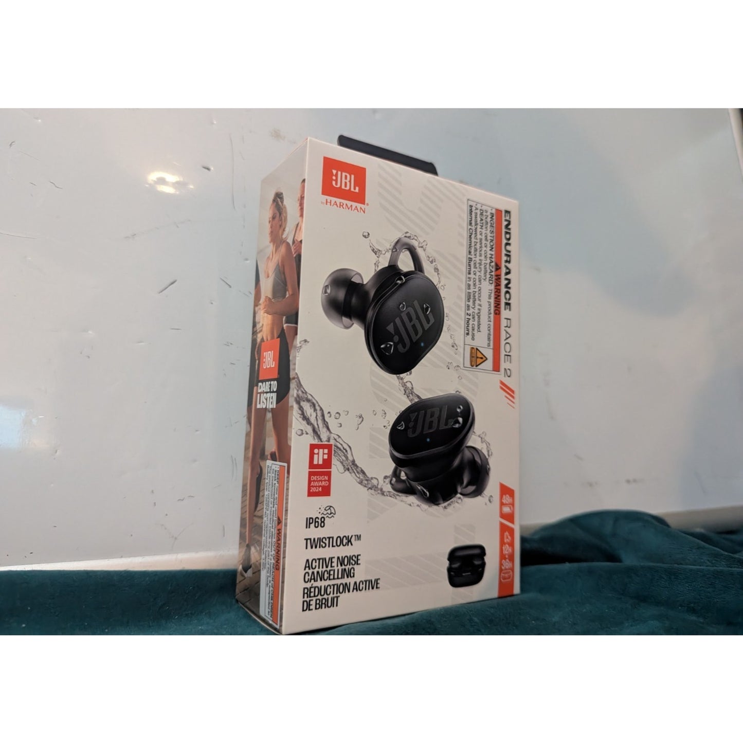 Jbl - Endurance Race 2 True Wireless Active Earbuds CY0023-CQ0093568 - Black