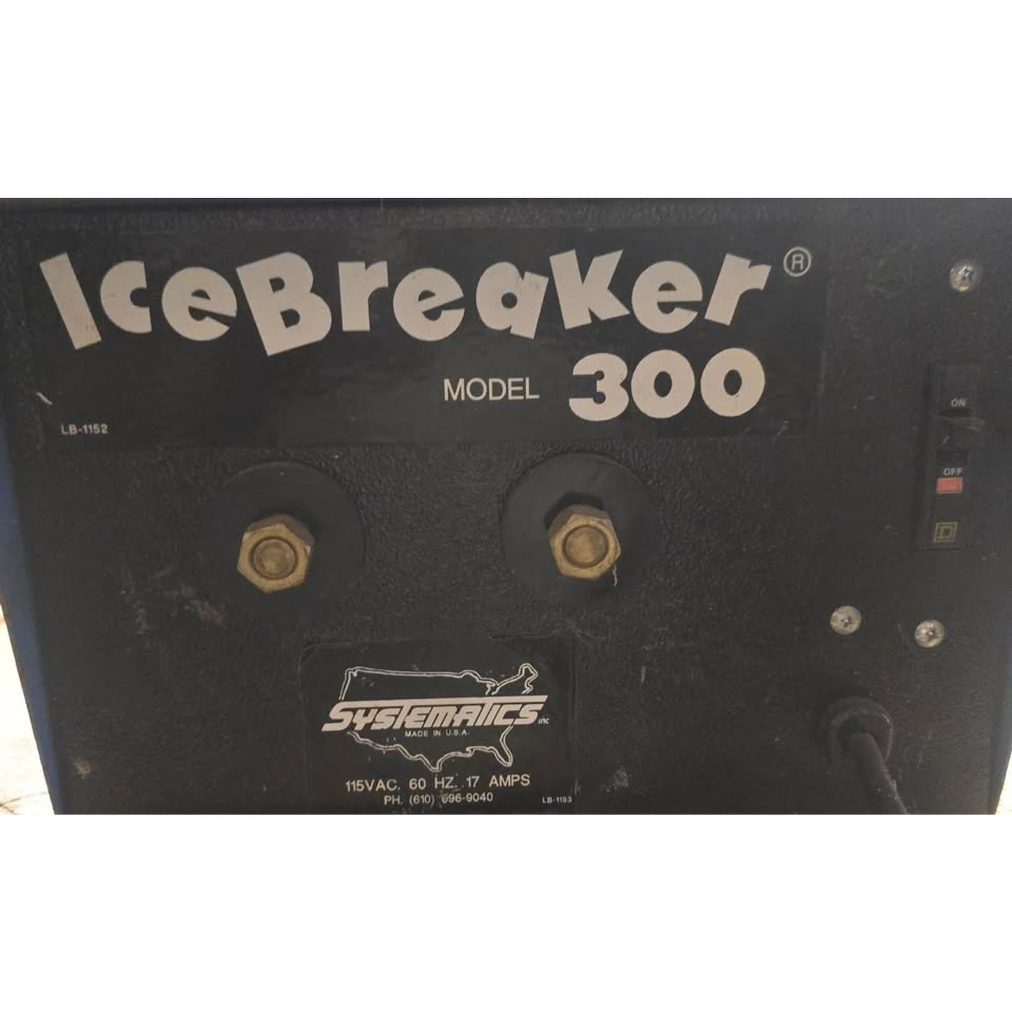 Systematics Icebreaker 300 Pipe-Thawing Machine
