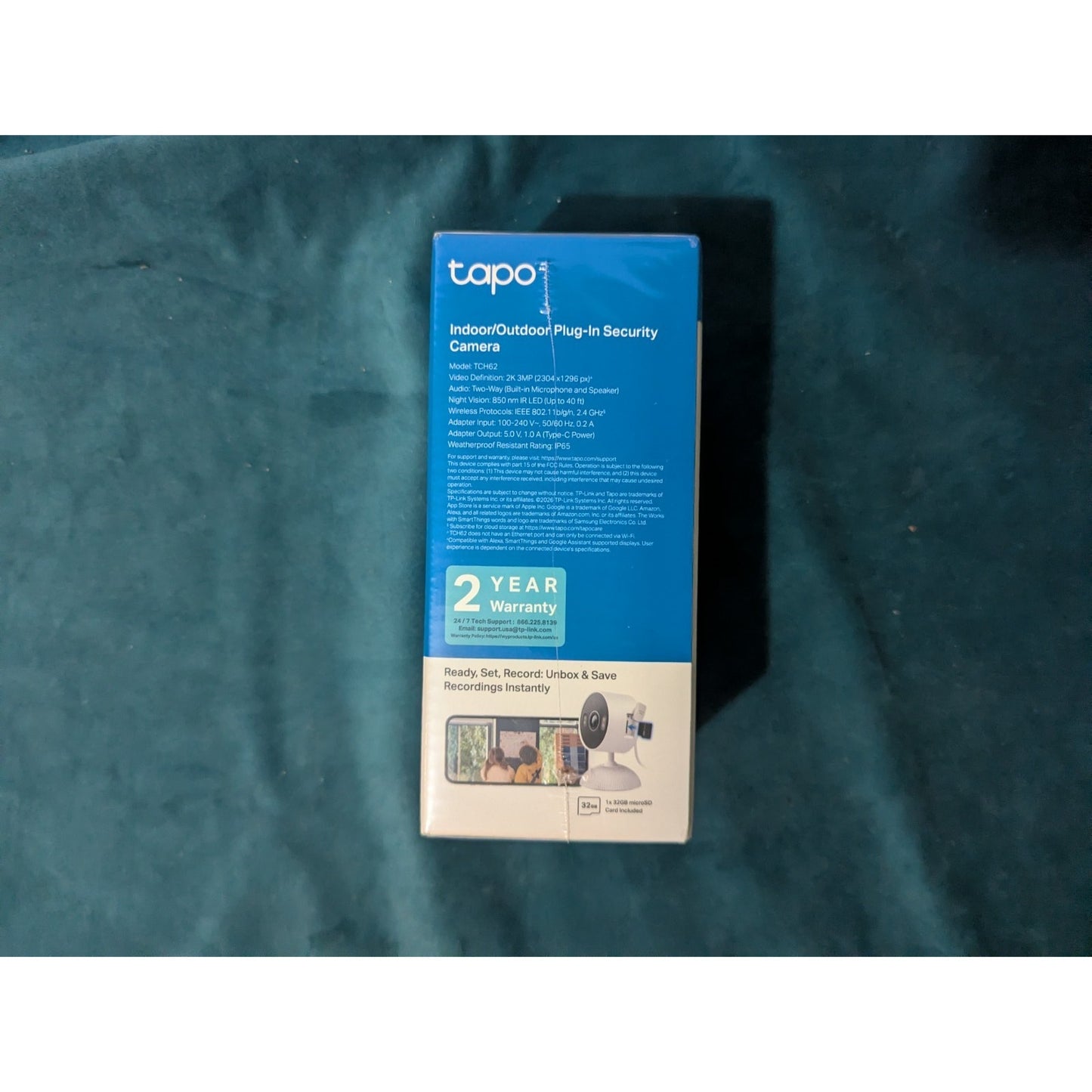 Tapo MagCam 4K Outdoor Wireless Security Camera TCH62