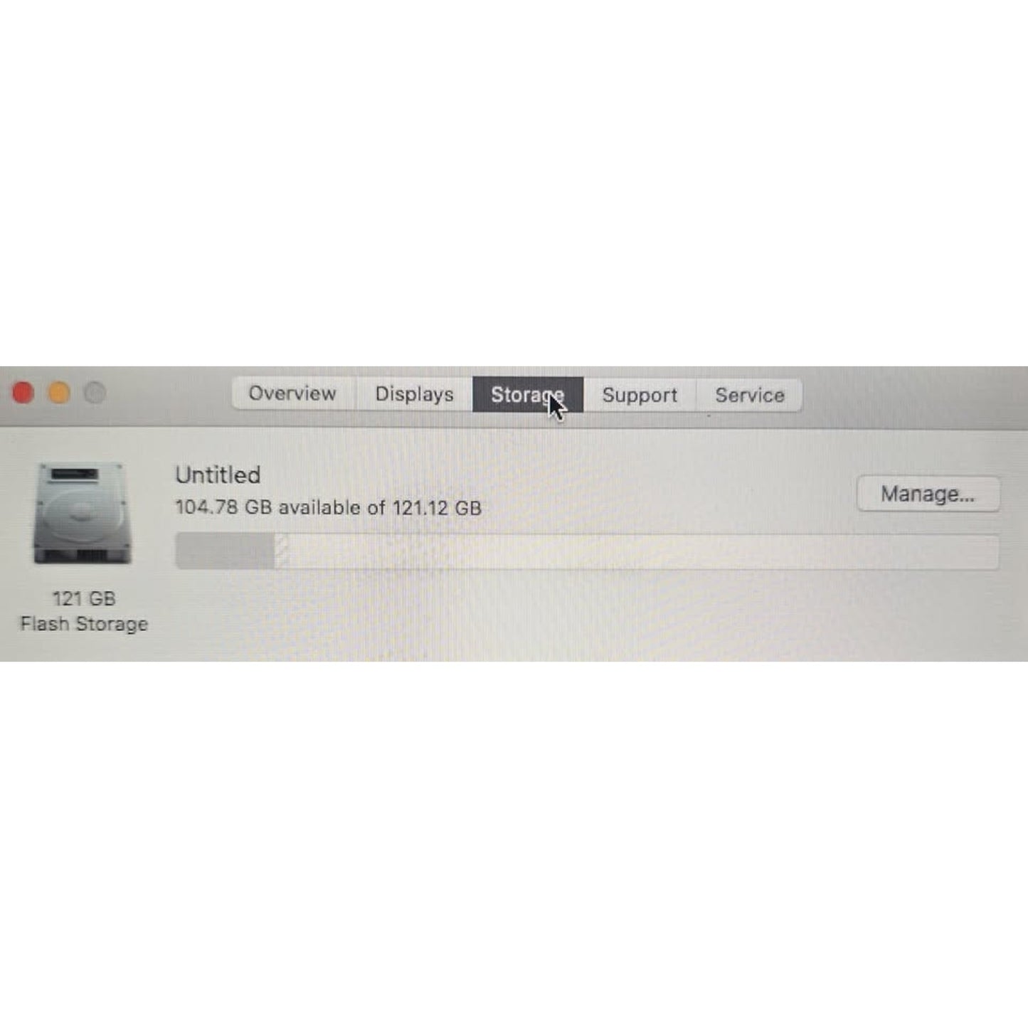 Macbook Air 2011 / Intel I5 / 128GB SSD / 4GB Ram / 13" Screen / High Sierra /