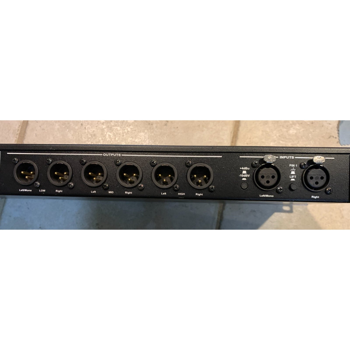 dbx DriveRack PA Complete Loudspeaker Management System Crossover EQ