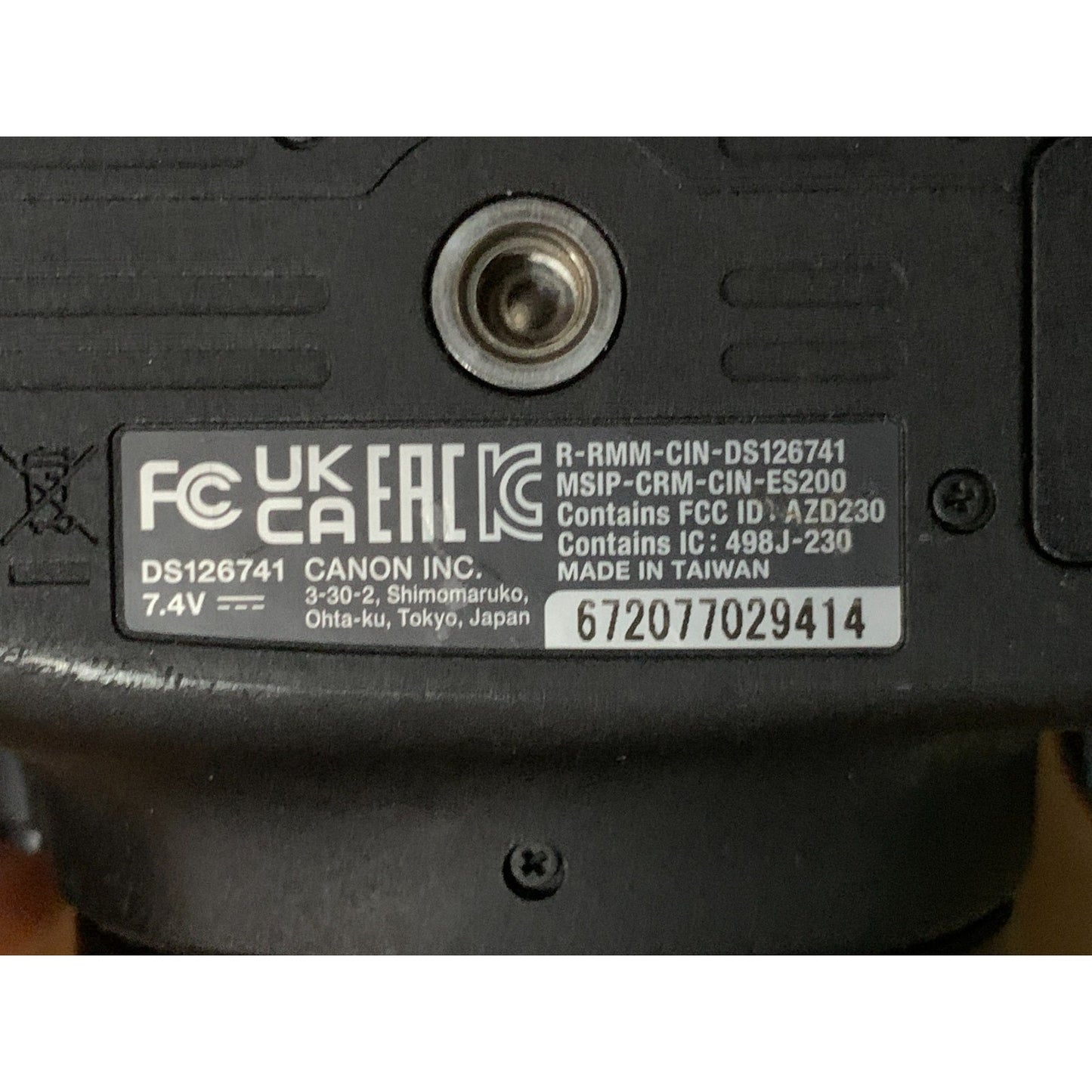 Canon EOS Rebel T7 DSLF Camera kit with EF-S 18-55mm Lens