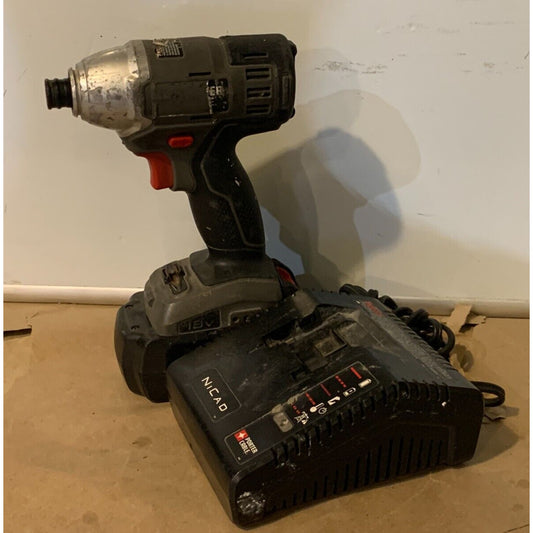 Porter Cable PC1801ID Impact Drill + battery & charger