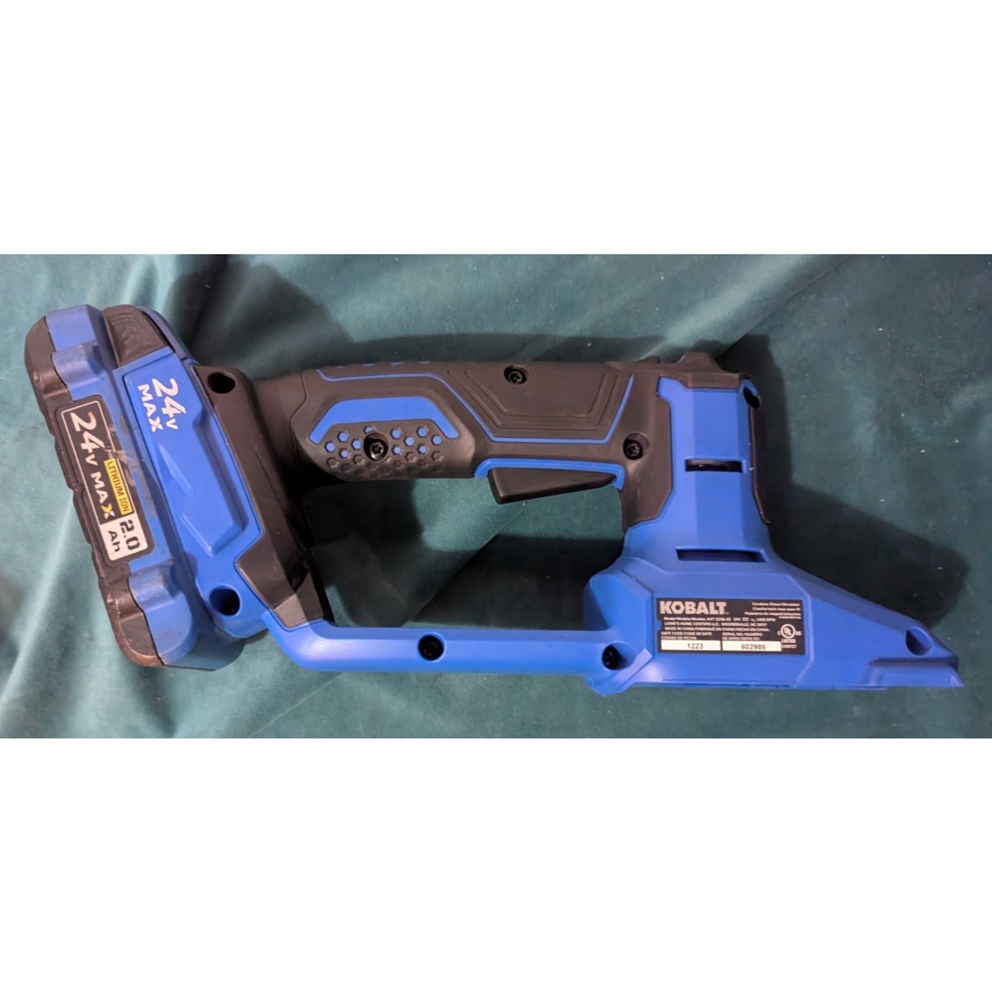 Kobalt 24V 8 Battery Hedge Trimmer