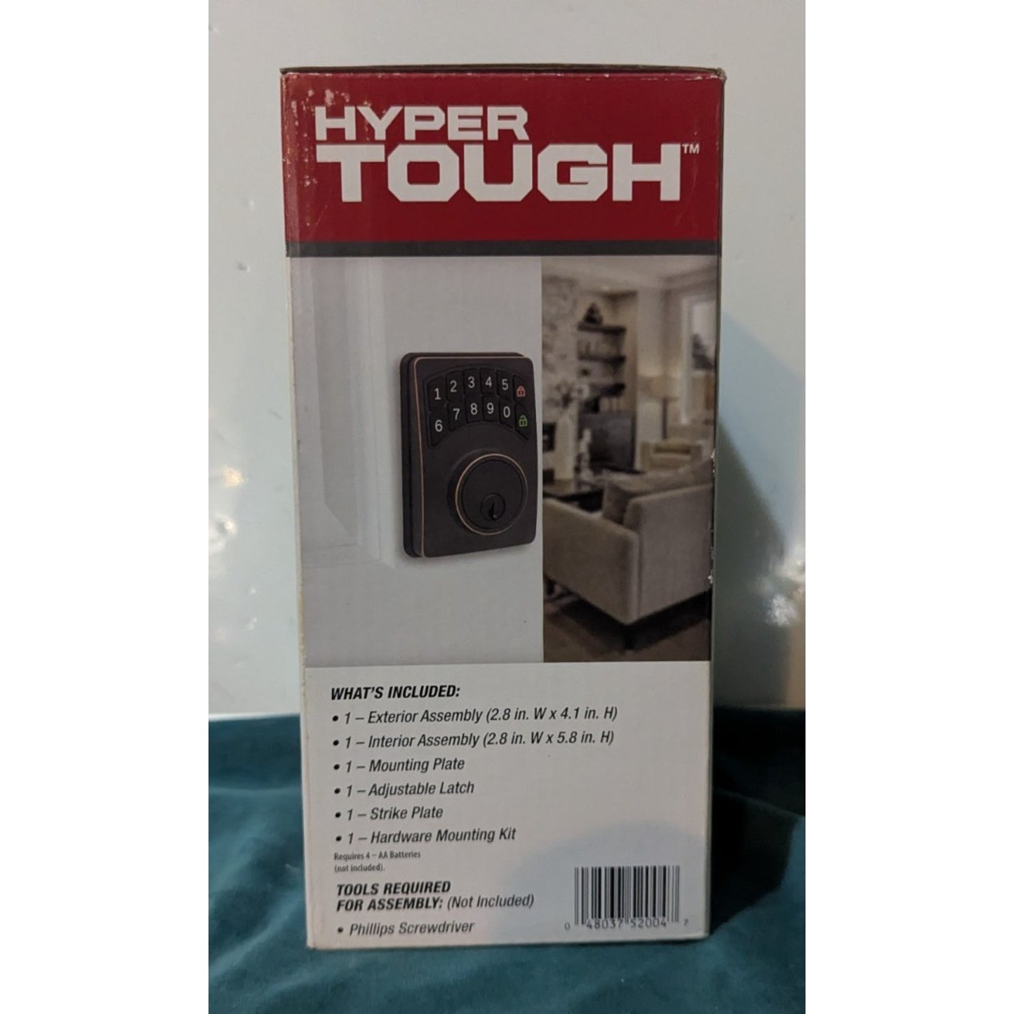 HyperTough Digital Deadbolt w/ Electronic Keypad