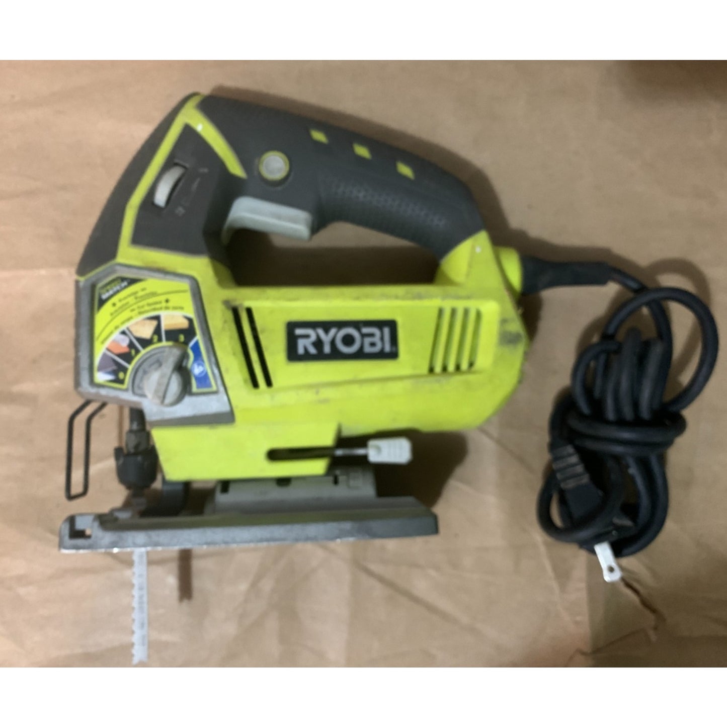 Ryobi JS481LG 4.8 Amp Corded Variable Speed Orbital Jig Saw