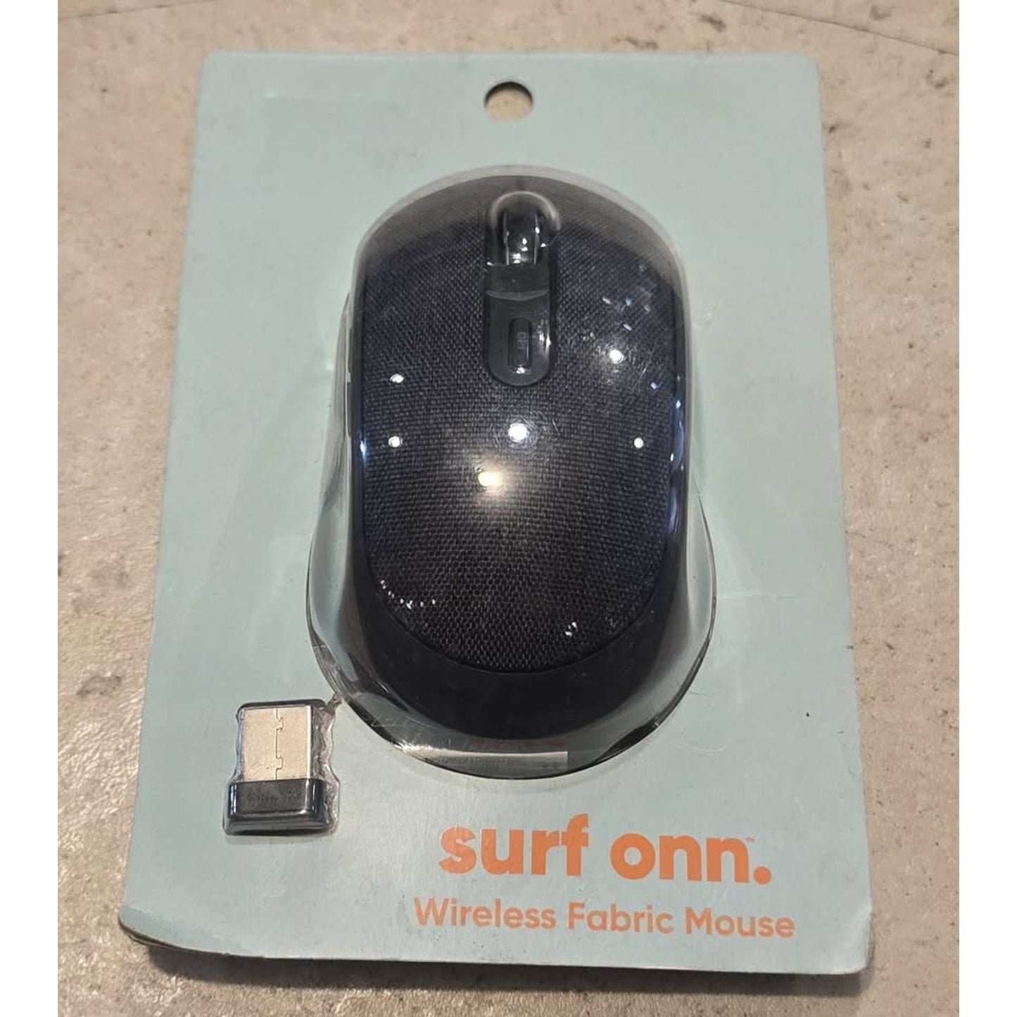 Onn Surf Wirelses Fabric Mouse