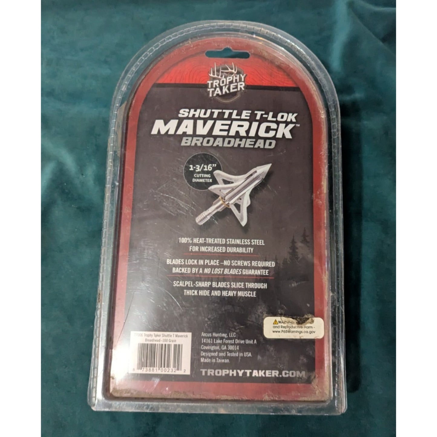 Trophy Taker Shuttle T-LOK Broadhead 100 Grain