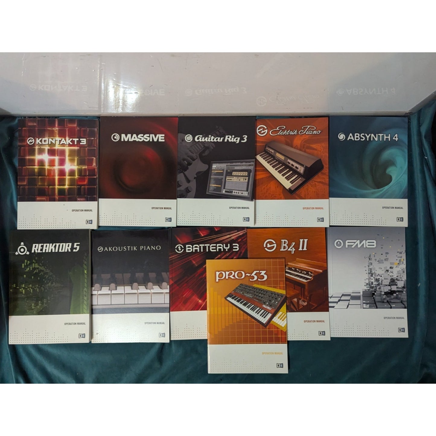 Komplete 5 DVD-rom Set I & IINative Instuments Collection 6 Disc Set
