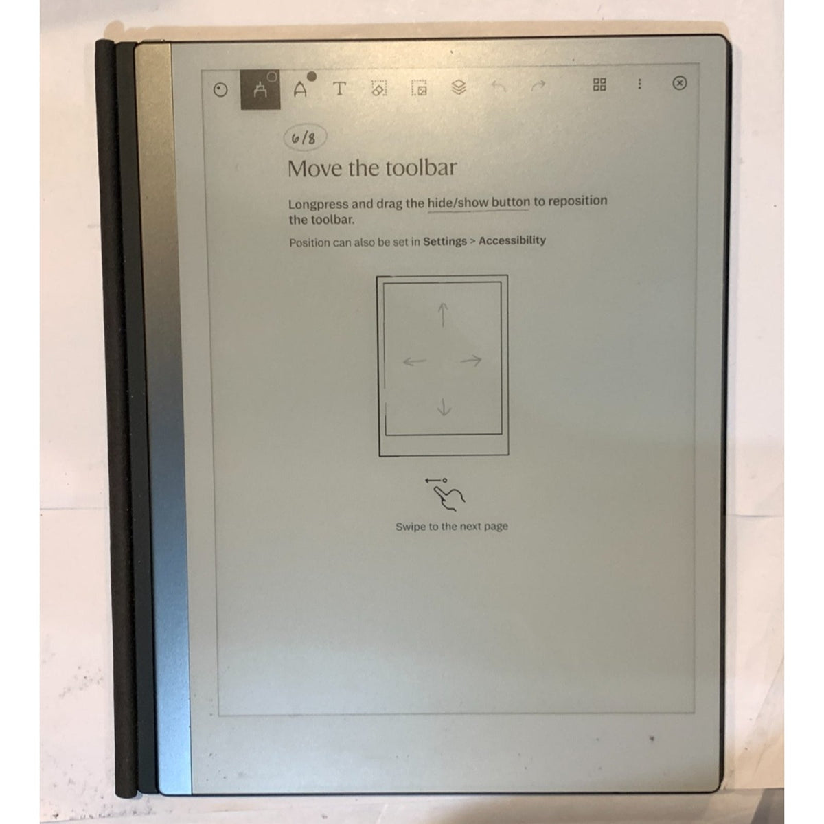 reMarkable 2 Paper 10.3" RM110 Gray 8GB (WiFi)