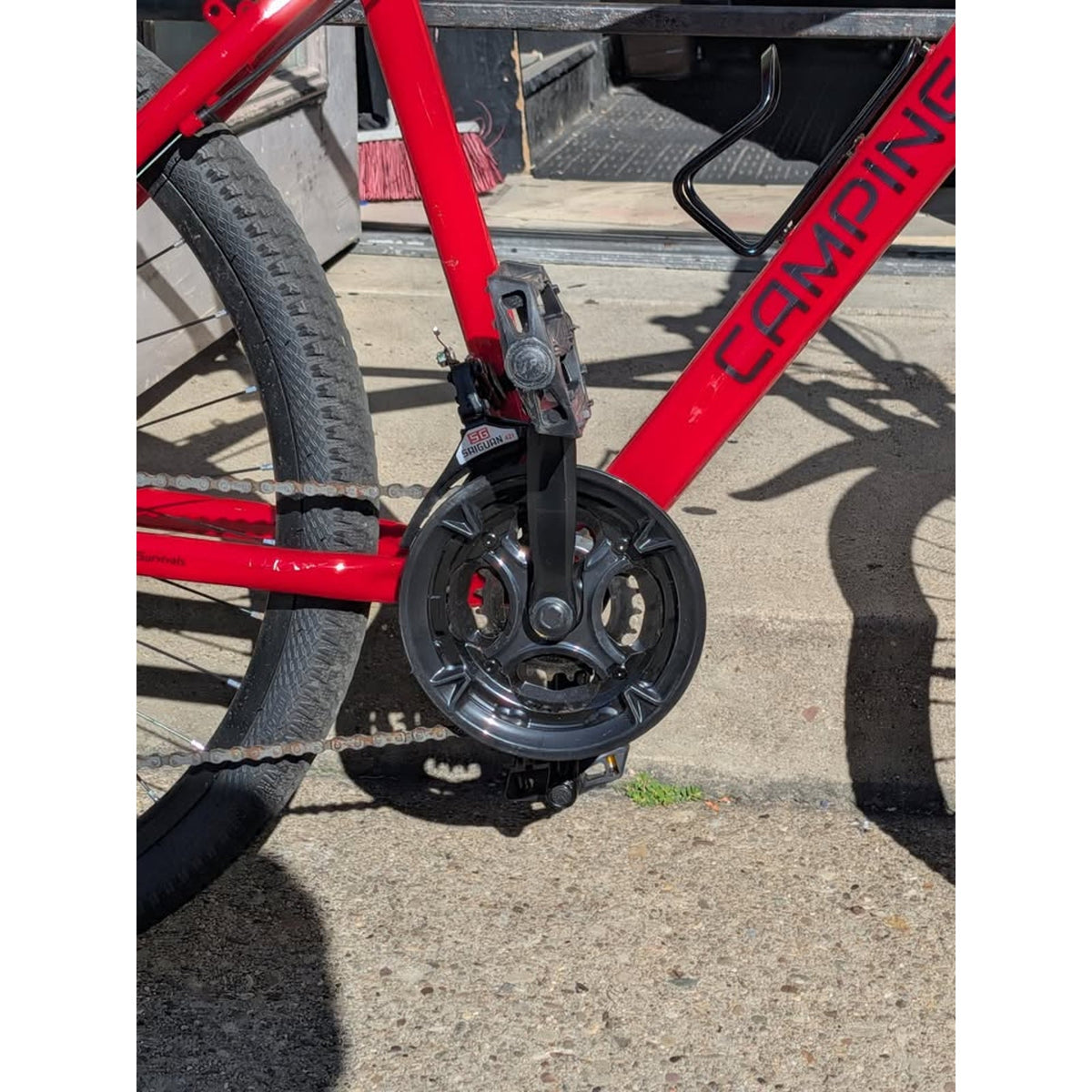 Camping Survivals Mountain Bike, 17" Frame, 27.5 Wheels, 21 Speed