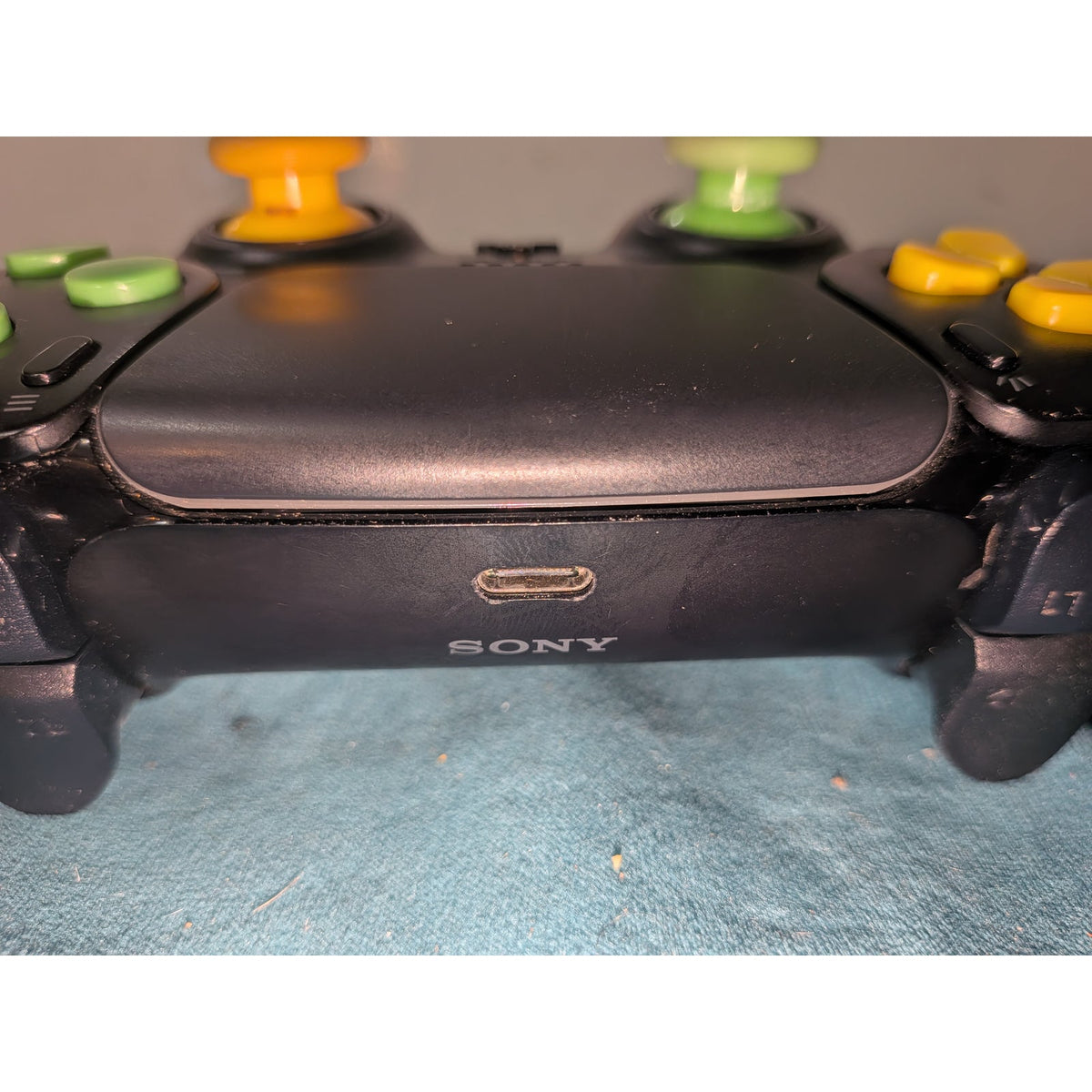 Controller for PS5 / Orange-Green-Black