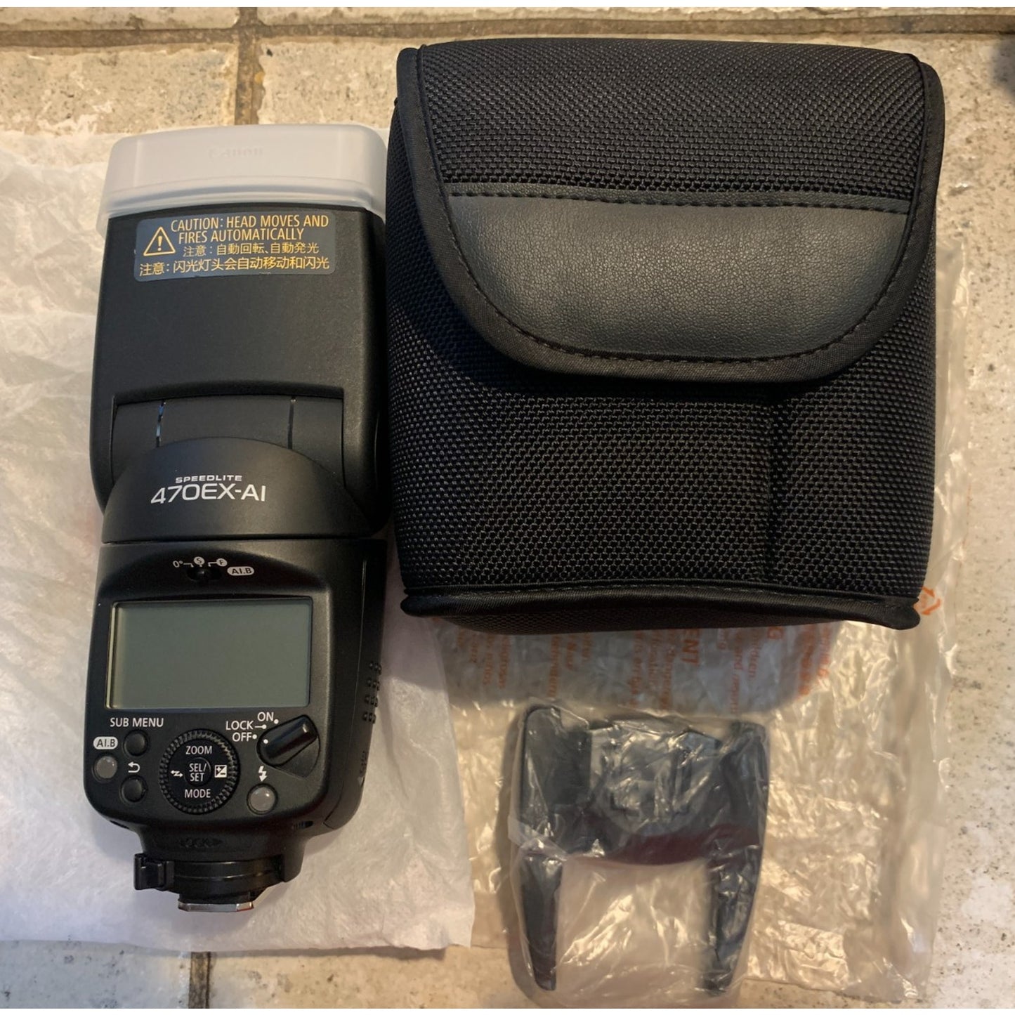 Canon 470EX-AI Speedlite Camera Flash