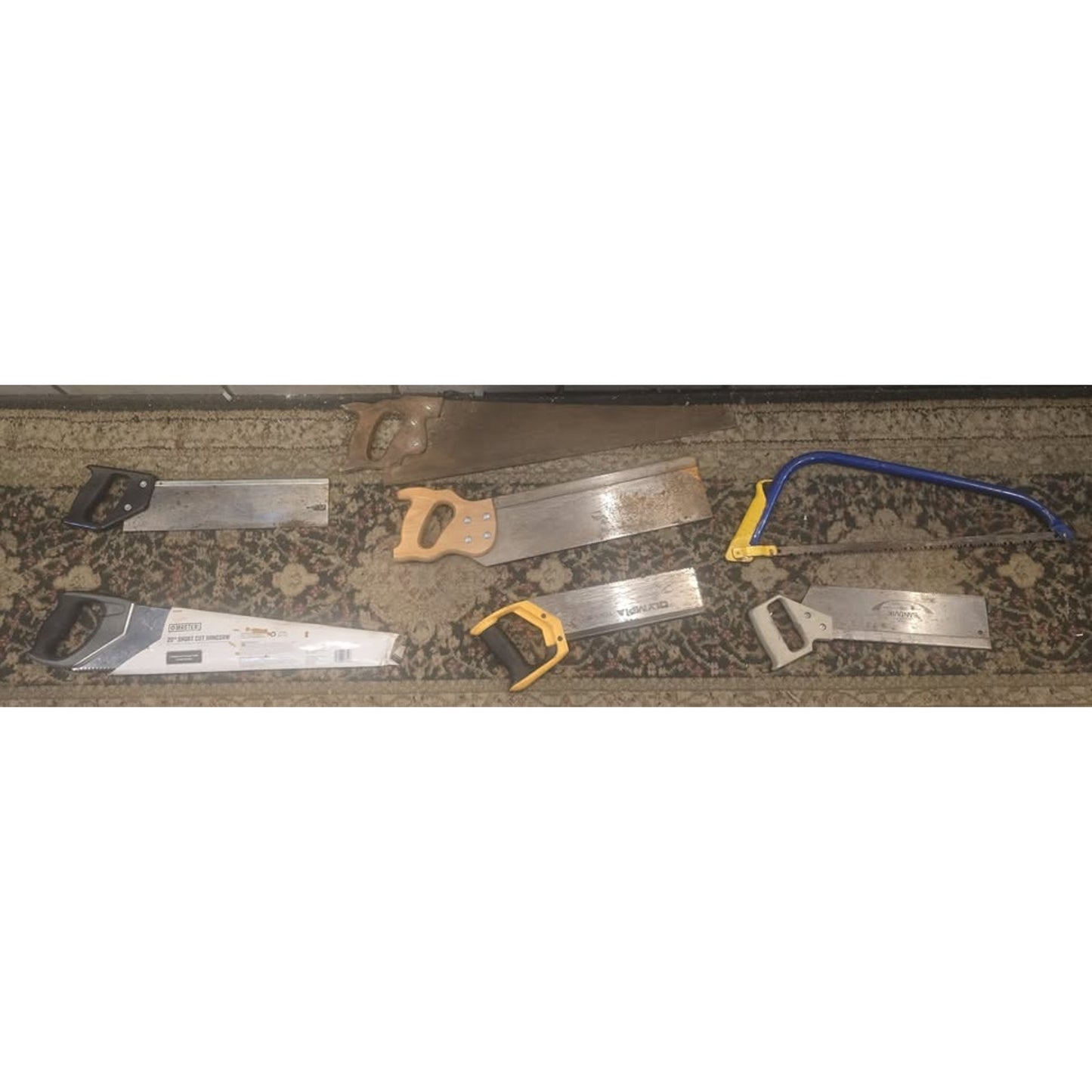 Large Assorted Lot of Hand Tools (Saws / Shovels / Shears / Scrapers / Mop / & More )